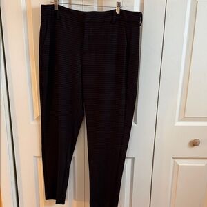 Women’s Black Checkered Pants